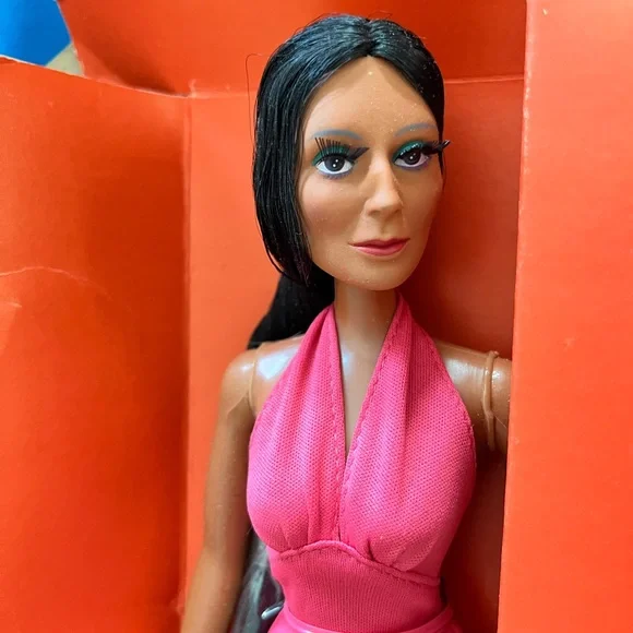Cher Collection Doll in Vibrant Pink Dress - Picture 7 of 8